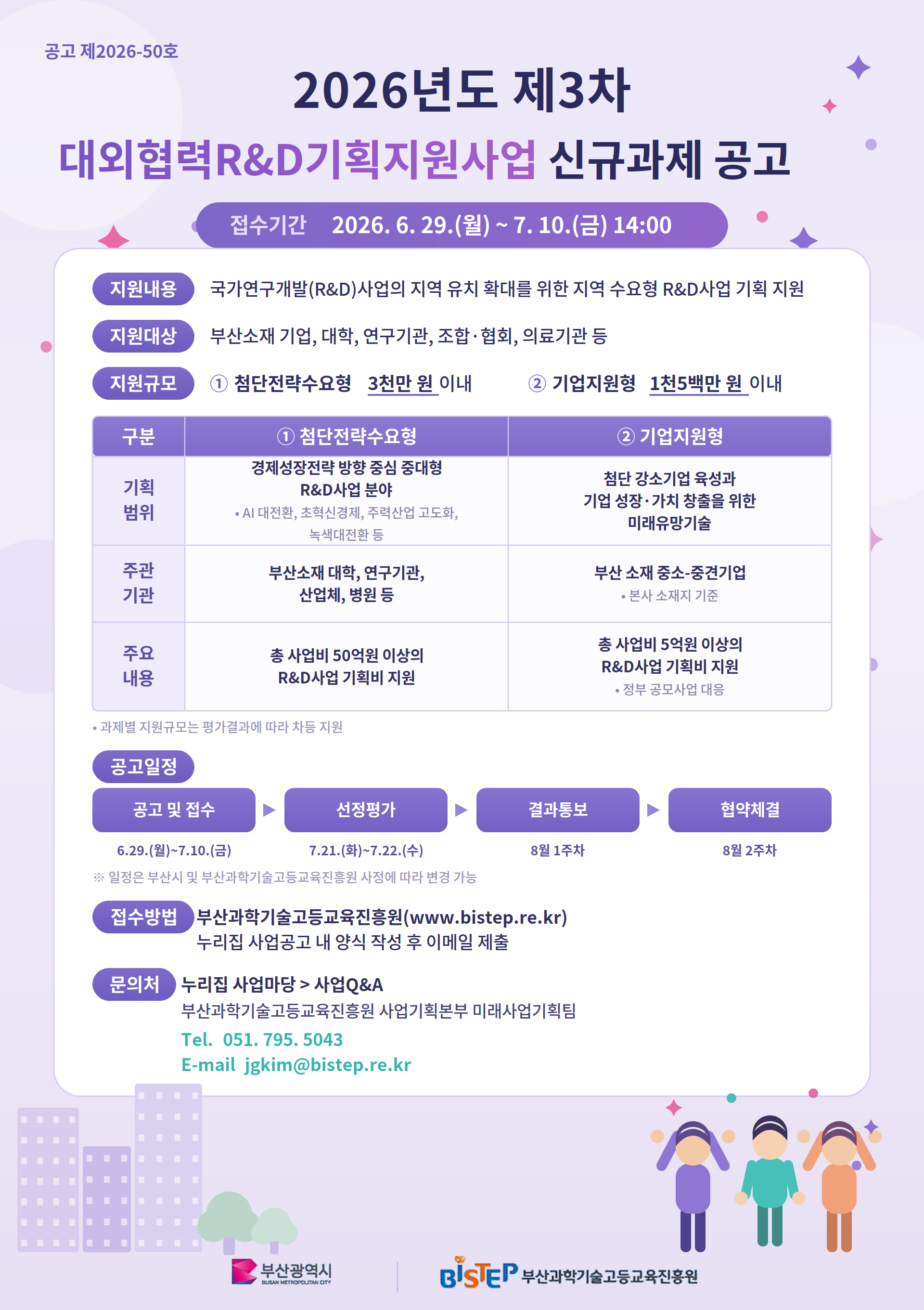 (붙임3) 2026년도 제3차 대외협력R&ampD기획지원사업 포스터.png
